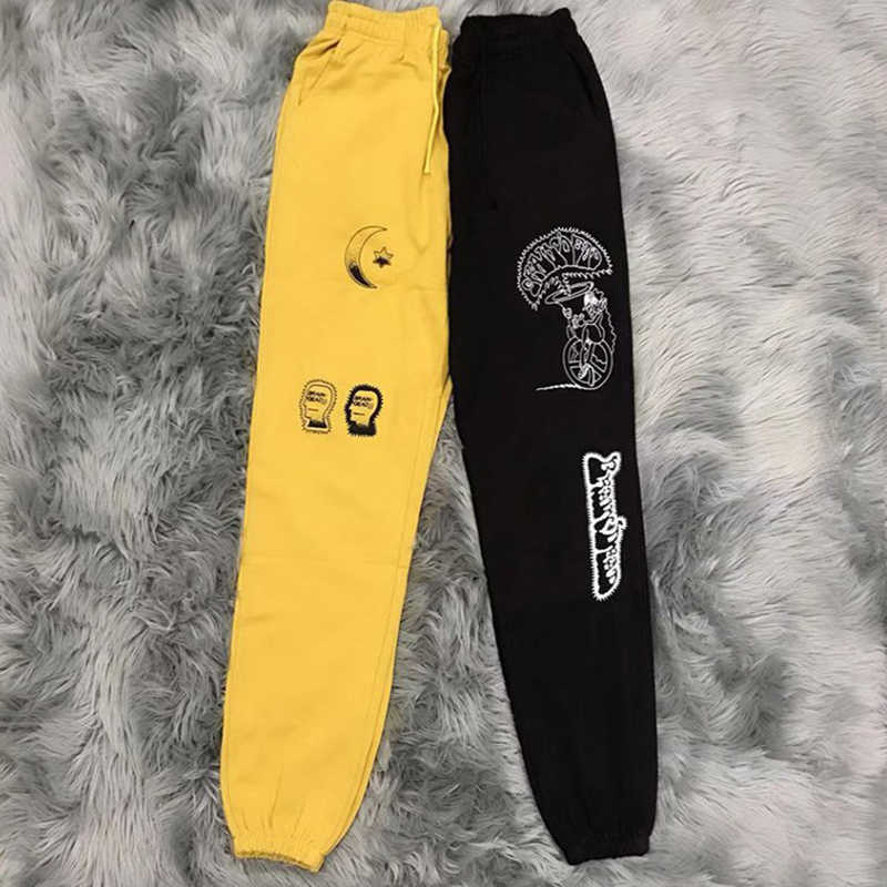 Kanye West Brain Dead Gustavo Sweatpants 2019 Hip Hop Graffiti Loose Sports Trousers Men Pants X0628, Black
Kanye West Brain Dead Gustavo Sweatpants 2019 Hip Hop Graffiti Loose Sports Trousers Men Pants X0628, Black