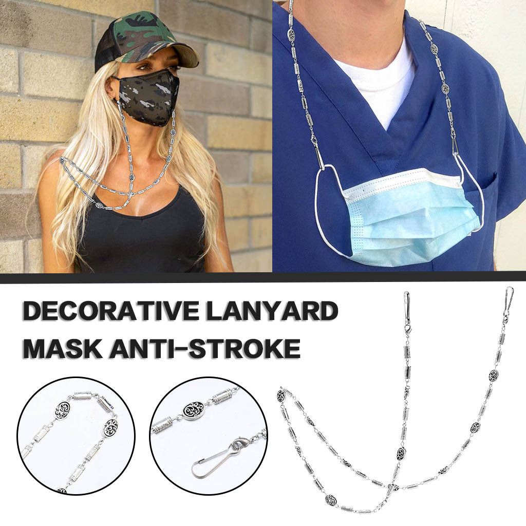 1/3/5/8/10 exquisite pces Paste decoration Antilost cord mask Security convenient rope mask