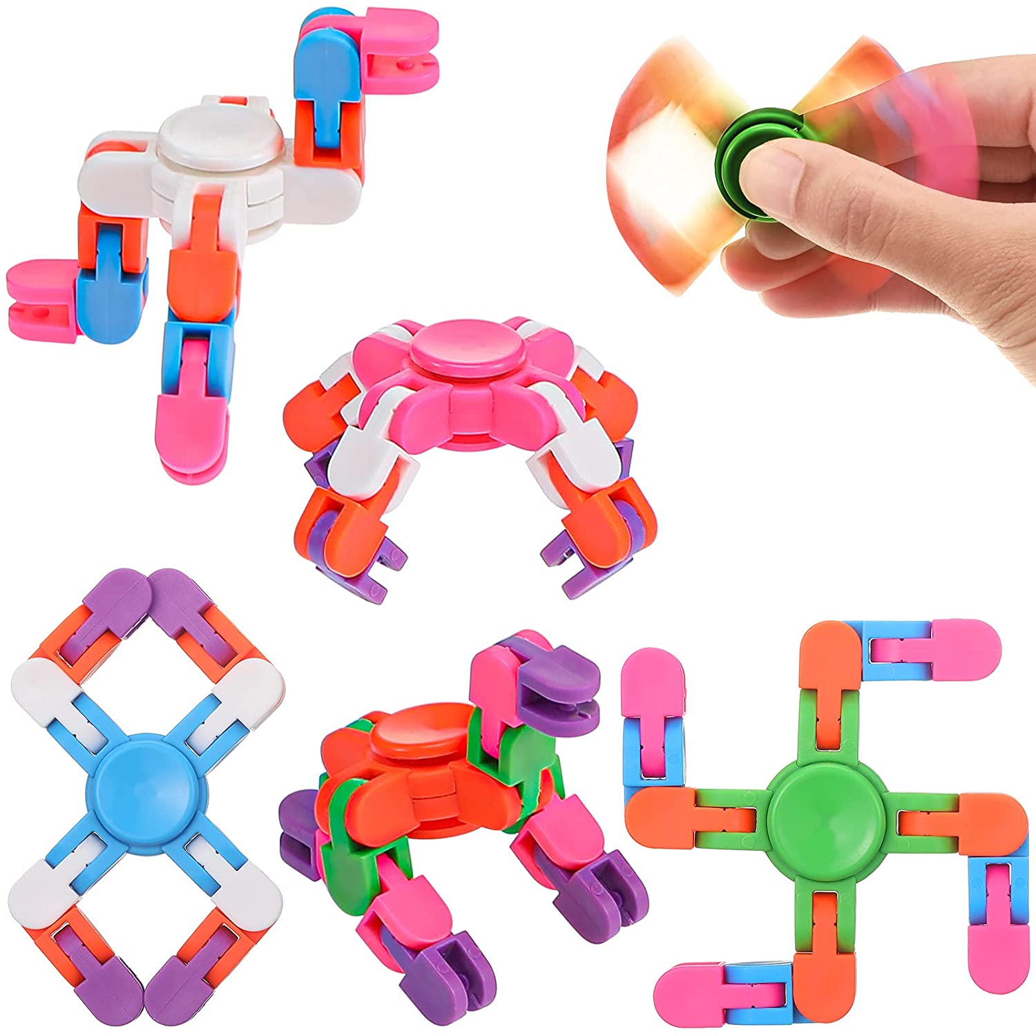Fidget Spinner Toys Hand Spiral Twister Toy Stress Relief Plastic Wacky Tracks Spinners Toyes Simple Hands Spinneres For Kids And Adult
Fidget Spinner Toys Hand Spiral Twister Toy Stress Relief Plastic Wacky Tracks Spinners Toyes Simple Hands Spinneres For Kids And Adult