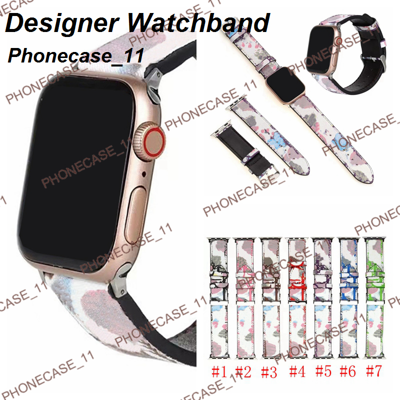 Fashion Designer Leather Watchband for iwatch Band Smart Straps 38mm 40mm 42mm 44mm iwatch2 3 4 5 070218
Fashion Designer Leather Watchband for iwatch Band Smart Straps 38mm 40mm 42mm 44mm iwatch2 3 4 5 070218