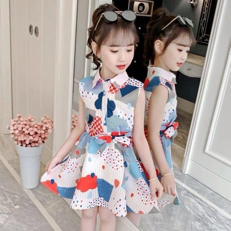Girl's Dresses Summer Girls Sweet And Elegant Dress 12 Children's Clothing 9 Student Fashion 8 Years Old 7 Sleeveless Princess, Green
Girl's Dresses Summer Girls Sweet And Elegant Dress 12 Children's Clothing 9 Student Fashion 8 Years Old 7 Sleeveless Princess, Green