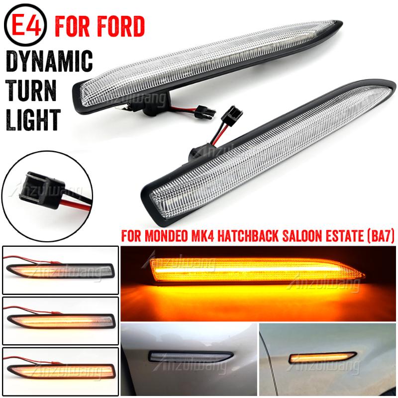 Emergency Lights For Mondeo 4 Hatchback/Saloon/Estate (BA7) 2007-2021 Dynamic LED Side Marker Light Turn Signal Lamp Car Sty
Emergency Lights For Mondeo 4 Hatchback/Saloon/Estate (BA7) 2007-2021 Dynamic LED Side Marker Light Turn Signal Lamp Car Sty