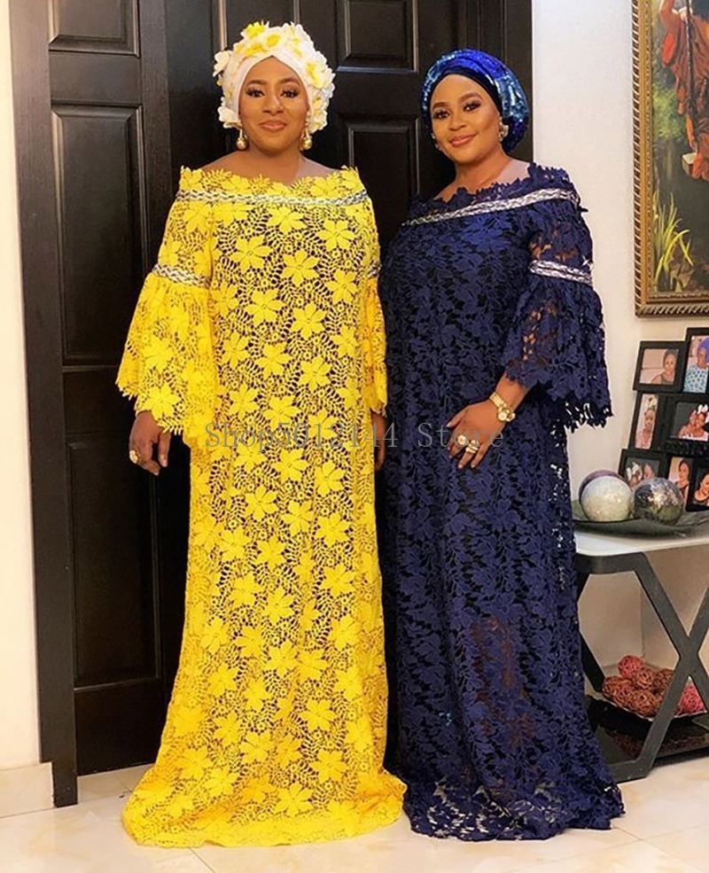 style Classic African women Dashiki Water-soluble lace loose long dress + inwardly + scarf 3piece free size bust 132cm
style Classic African women Dashiki Water-soluble lace loose long dress + inwardly + scarf 3piece free size bust 132cm