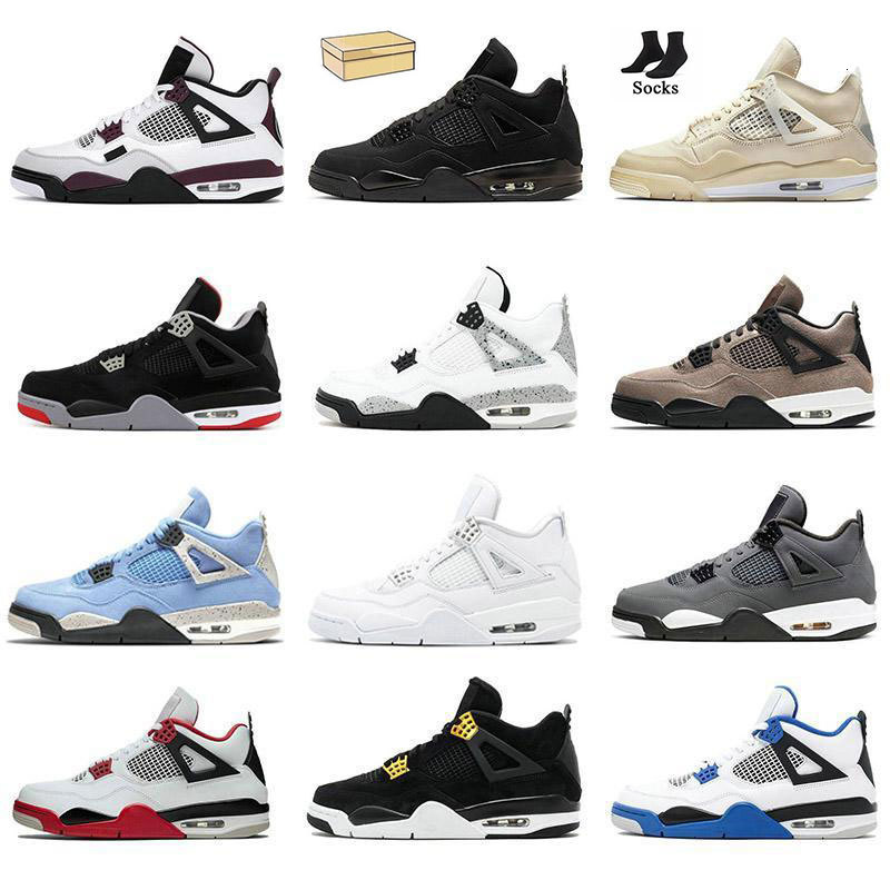 With Box 2022 Bred 4 4s Basketball Shoes Authentic Travis Scotts Obsidian University Blue Mens Black Cat Sail Guava Women Sports Sneakers Si
With Box 2022 Bred 4 4s Basketball Shoes Authentic Travis Scotts Obsidian University Blue Mens Black Cat Sail Guava Women Sports Sneakers Si