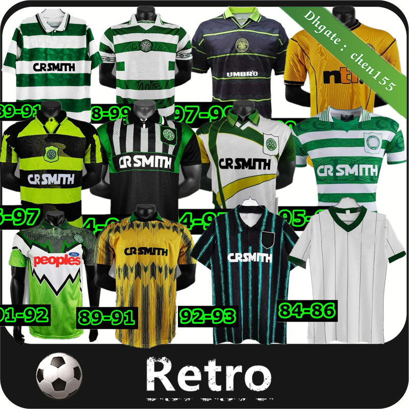 1984 1986 1996 Celtic Retro soccer jerseys 1991 1993 1998 1999 men football shirts LARSSON Classic Vintage Sutton 1995 1997 06 08 home away, 00-01 away men
1984 1986 1996 Celtic Retro soccer jerseys 1991 1993 1998 1999 men football shirts LARSSON Classic Vintage Sutton 1995 1997 06 08 home away, 00-01 away men