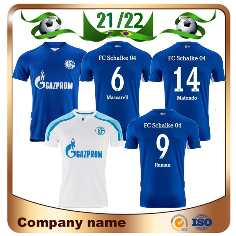 21/22 Schalke Home Blue Soccer Jersey 2021 Away Ozan Mascarell Uth Shirt Serdar Kutucu Harit Football uniform, Black;yellow
21/22 Schalke Home Blue Soccer Jersey 2021 Away Ozan Mascarell Uth Shirt Serdar Kutucu Harit Football uniform, Black;yellow