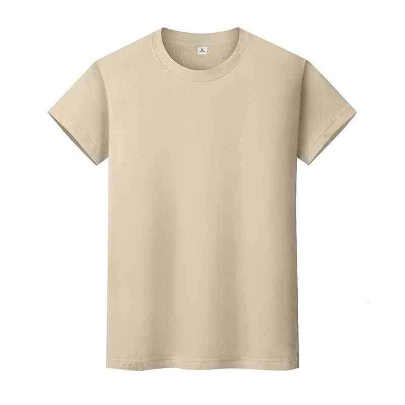 men and women round neck solid color T-shirt summer cotton bottoming short-sleeved half-sleeved FMSXi
men and women round neck solid color T-shirt summer cotton bottoming short-sleeved half-sleeved FMSXi