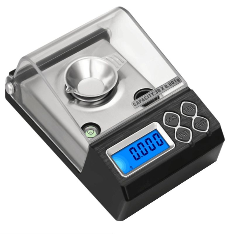 30g/0.001g High Precision Professional Digital Milligram Scale Mini Electronic Balance Powder Scale Gold Jewelry Carat Scale wit
30g/0.001g High Precision Professional Digital Milligram Scale Mini Electronic Balance Powder Scale Gold Jewelry Carat Scale wit