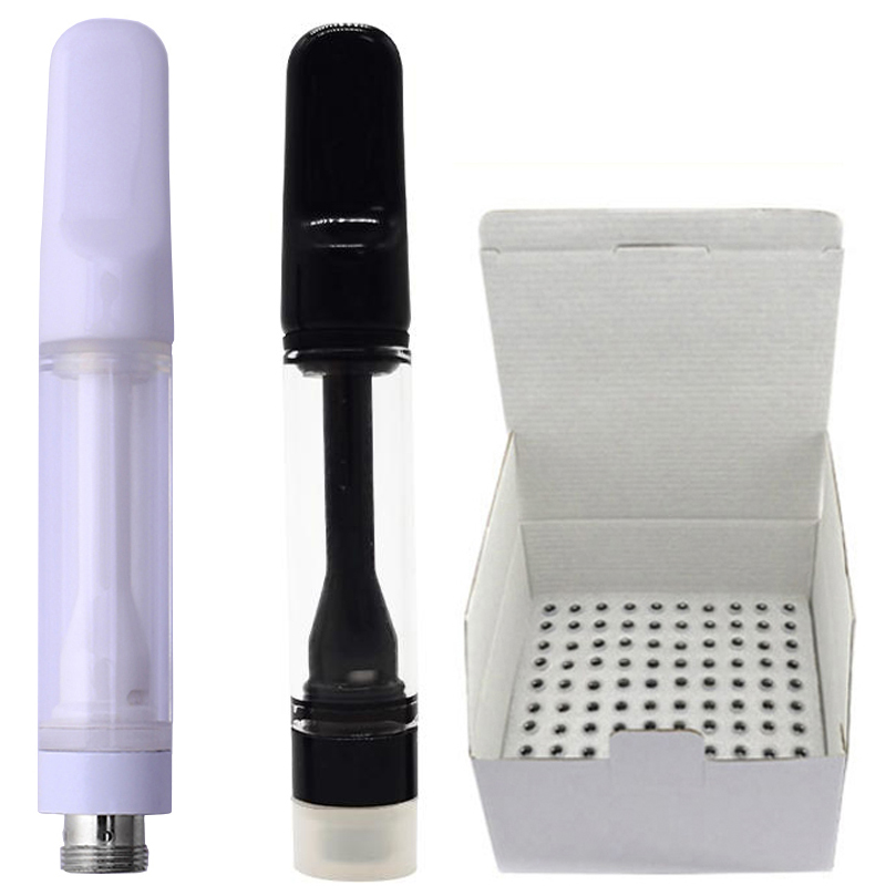 Lead Free TH205 Full Ceramics Atomizers Pure Solid Ceramic 0.5ml 0.8ml 1.0ml White Vape Cartridges Snap On Tips Glass Carts
Lead Free TH205 Full Ceramics Atomizers Pure Solid Ceramic 0.5ml 0.8ml 1.0ml White Vape Cartridges Snap On Tips Glass Carts