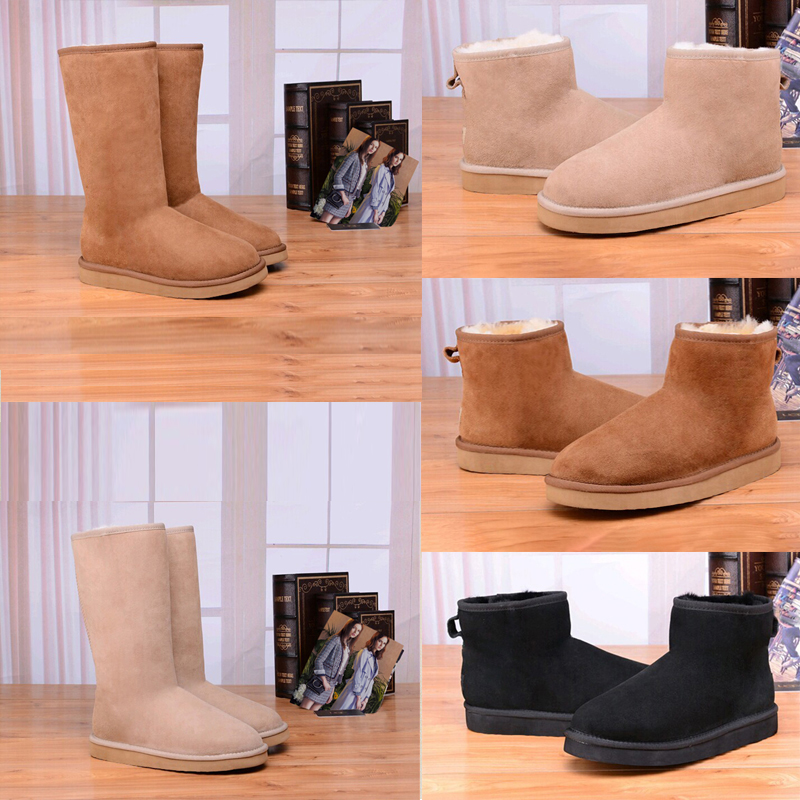 women snow boots winter boot classic mini ankle short ladies girls womens booties khaki triple black chestnut navy blue beige Sports Shoes Eur 36-41
women snow boots winter boot classic mini ankle short ladies girls womens booties khaki triple black chestnut navy blue beige Sports Shoes Eur 36-41