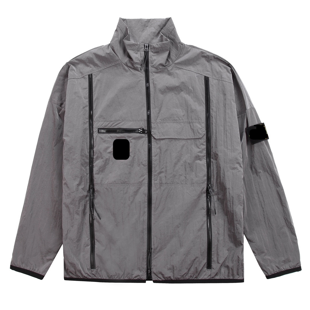 Designer Mens Jackets Stone Coat Casual all-match shirt jacket couple style outer wear stand-up collar metal tooling zipper long-sleeved top, Supplement (not shipped separately)
Designer Mens Jackets Stone Coat Casual all-match shirt jacket couple style outer wear stand-up collar metal tooling zipper long-sleeved top, Supplement (not shipped separately)