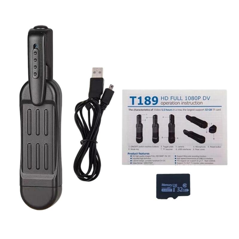 Digital Voice Recorder T189 USB 2.0 Pen Mini Camera HD 1080P Camcorder Video Support TV OUT Variable Charging And Recording Function 
Digital Voice Recorder T189 USB 2.0 Pen Mini Camera HD 1080P Camcorder Video Support TV OUT Variable Charging And Recording Function