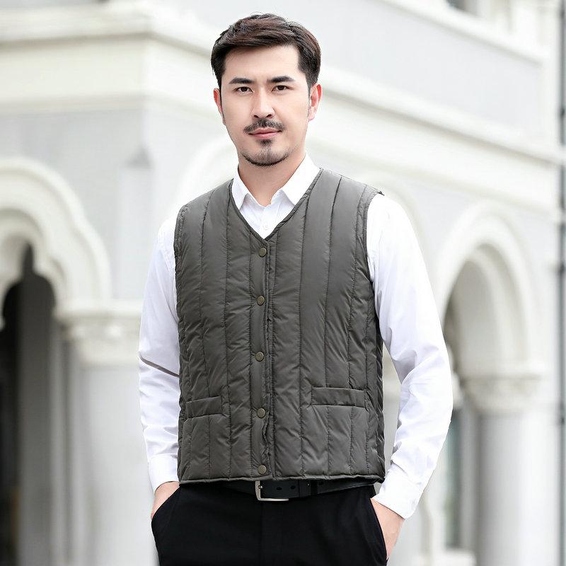 Men's Vests Autumn Winter Puffer Vest Men Army Green Navy Blue Quilted Waistcoat Man Lightweight Thermal Herringbone Warm Puff Gilet, Xiancai
Men's Vests Autumn Winter Puffer Vest Men Army Green Navy Blue Quilted Waistcoat Man Lightweight Thermal Herringbone Warm Puff Gilet, Xiancai