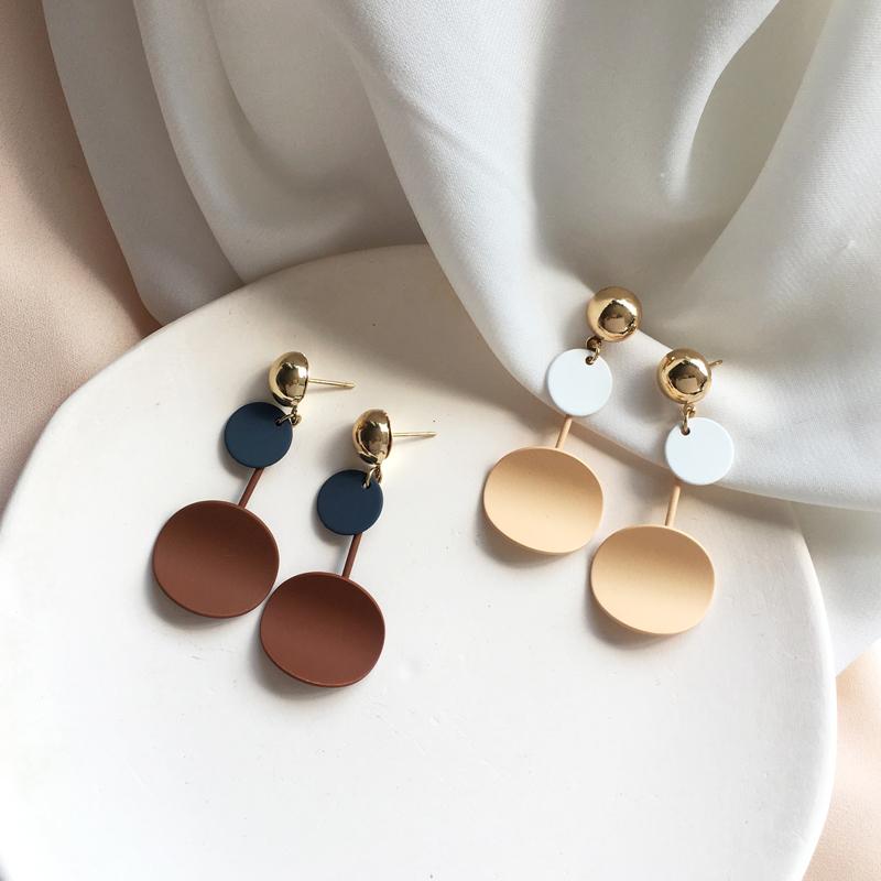 Dangle & Chandelier Fashion Temperament Retro Harbor Style Simple Geometric Circular Tassel Long Earrings 1402
Dangle & Chandelier Fashion Temperament Retro Harbor Style Simple Geometric Circular Tassel Long Earrings 1402