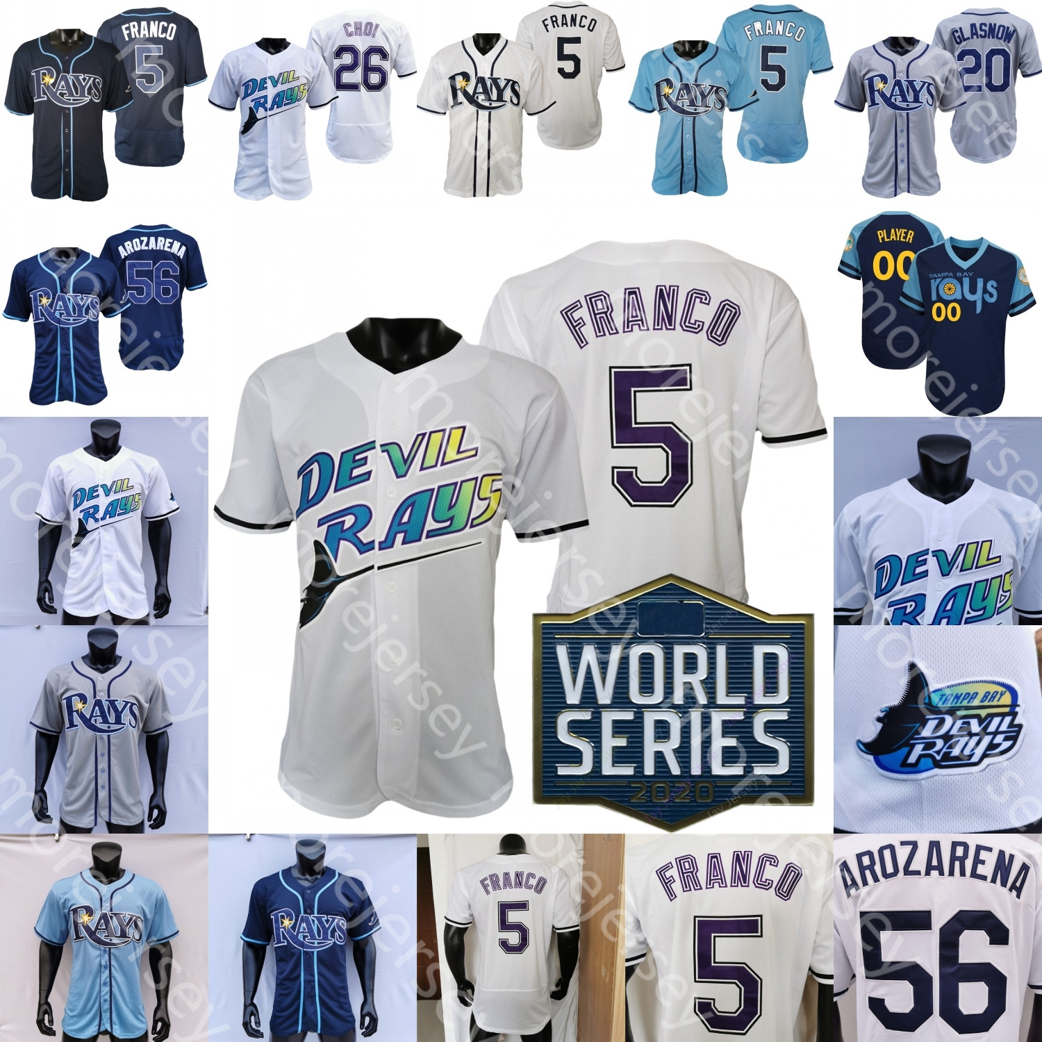 Nelson Cruz Jersey Wander Franco Randy Arozarena Tyler Glasnow Austin Meadows Chris Archer Manuel Margot Mike Zunino Willy Adames Kevin Kiermaier Brosseau Diaz, Women 2021 fan's versions blue
Nelson Cruz Jersey Wander Franco Randy Arozarena Tyler Glasnow Austin Meadows Chris Archer Manuel Margot Mike Zunino Willy Adames Kevin Kiermaier Brosseau Diaz, Women 2021 fan's versions blue