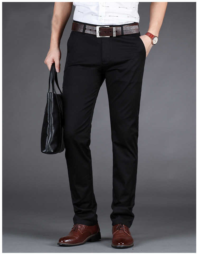 Small Pony Polo Slim Fit Man Pants Stretch Business Pants High Quality Classic Casual Clothes Fashion Long Pants X0615, Black
Small Pony Polo Slim Fit Man Pants Stretch Business Pants High Quality Classic Casual Clothes Fashion Long Pants X0615, Black