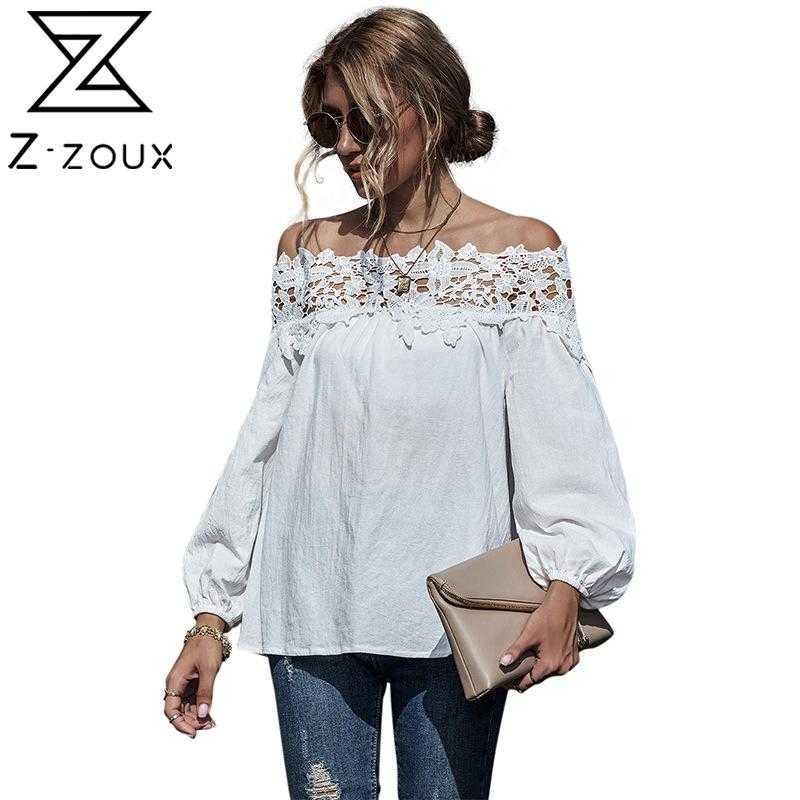 Women Shirt Lantern Sleeve Slash Neck Lace Woman Blouses Shirts Black White Plus Size Vintage Tops Bloues 210524
Women Shirt Lantern Sleeve Slash Neck Lace Woman Blouses Shirts Black White Plus Size Vintage Tops Bloues 210524