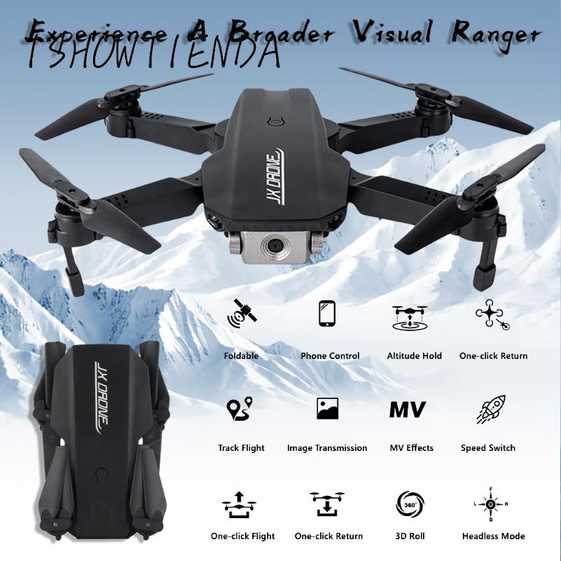 Drones J2 2.4G WIFI FPV 4K HD Dual Camera Gesture Po Foldable RC Quadcopter Drone Air Selfie Pocket