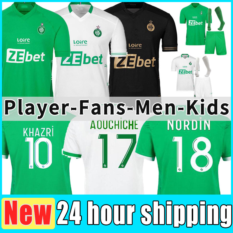 2021 MAILLOT DE FOOT AS Saints-Étienne soccer Jersey MAN KIDS KIT Youssouf 21 22 ST Etienne KHAZRI BOUDEBOUZ AHOLOU asse 2022 FOOTBALL SHIRT full set socks player fans, Home+patch
2021 MAILLOT DE FOOT AS Saints-Étienne soccer Jersey MAN KIDS KIT Youssouf 21 22 ST Etienne KHAZRI BOUDEBOUZ AHOLOU asse 2022 FOOTBALL SHIRT full set socks player fans, Home+patch