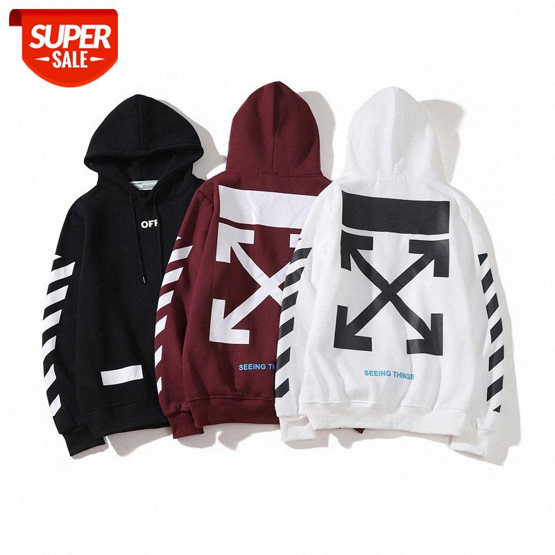 European and American autumn winter tide brand OFF wine red basic OW WHITE male female couples student sweater hoodie #gG6S, Black
European and American autumn winter tide brand OFF wine red basic OW WHITE male female couples student sweater hoodie #gG6S, Black