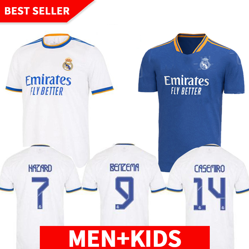 2021 2022 Real Madrid Soccer Jersey 21 22 BENZEMA MODRIC Fans Player Version HAZARD ASENSIO CASEMIRO VINICIUS JR. Football Shirt Mens Kids Sets, 21/22 men home + patch
2021 2022 Real Madrid Soccer Jersey 21 22 BENZEMA MODRIC Fans Player Version HAZARD ASENSIO CASEMIRO VINICIUS JR. Football Shirt Mens Kids Sets, 21/22 men home + patch