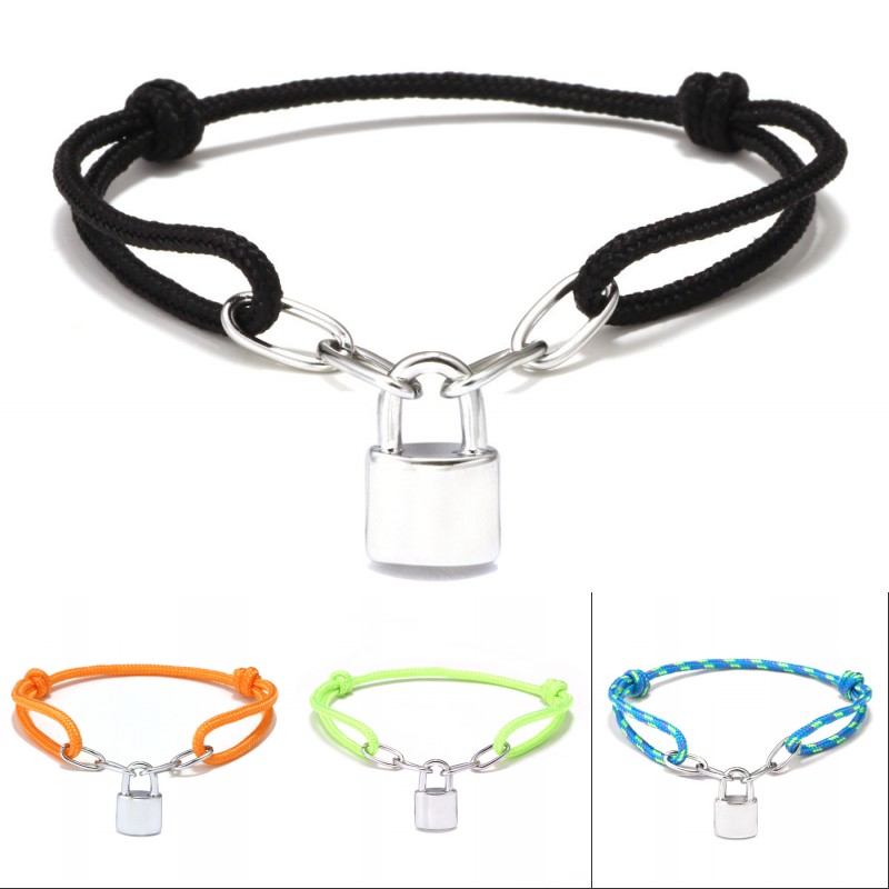 Fashion Lock Charm Bracelet For Women Men Jewellery Silvery Padlock Retractable Rope Bracelet Bangle Couple Jewelry 2020 89 W2
Fashion Lock Charm Bracelet For Women Men Jewellery Silvery Padlock Retractable Rope Bracelet Bangle Couple Jewelry 2020 89 W2