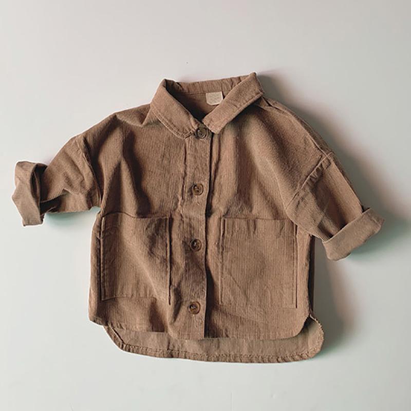 Jackets Spring Autumn Baby Boys Jacket Casual Large Pocket Lapel Corduroy Shirts Infant Kids Clothes Work Coat Outerwear, Bd1036 khaki
Jackets Spring Autumn Baby Boys Jacket Casual Large Pocket Lapel Corduroy Shirts Infant Kids Clothes Work Coat Outerwear, Bd1036 khaki