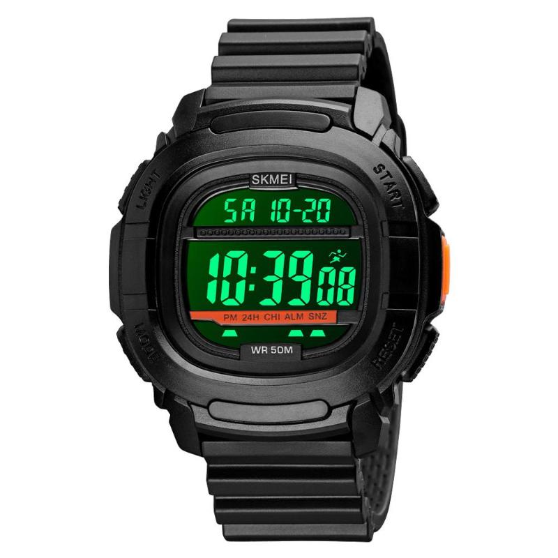 Wristwatches SKMEI Men's Digital Wristwatch Dual Time Outdoor Watch LED Waterproof Gshock Electronic Sport Watches Male Clocks Reloj Hombre, Black
Wristwatches SKMEI Men's Digital Wristwatch Dual Time Outdoor Watch LED Waterproof Gshock Electronic Sport Watches Male Clocks Reloj Hombre, Black