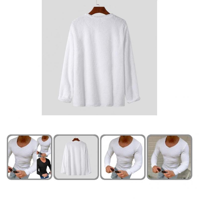 Men' Casual Shirts Stylish Autumn Base Shirt Long Sleeve Pullover Spring Top, Black
Men' Casual Shirts Stylish Autumn Base Shirt Long Sleeve Pullover Spring Top, Black