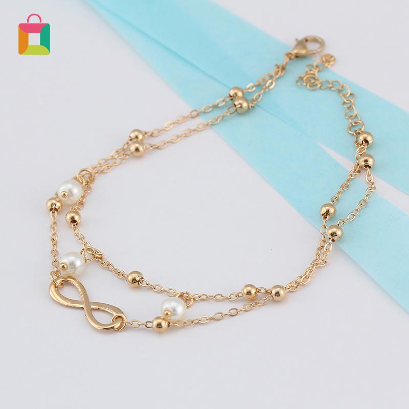 Anklets Simple And Versatile Unlimited Anklet Double Chain Cross-shaped Female Summer Beach Fashion Bohemia Vacation Glittery, Red;blue
Anklets Simple And Versatile Unlimited Anklet Double Chain Cross-shaped Female Summer Beach Fashion Bohemia Vacation Glittery, Red;blue