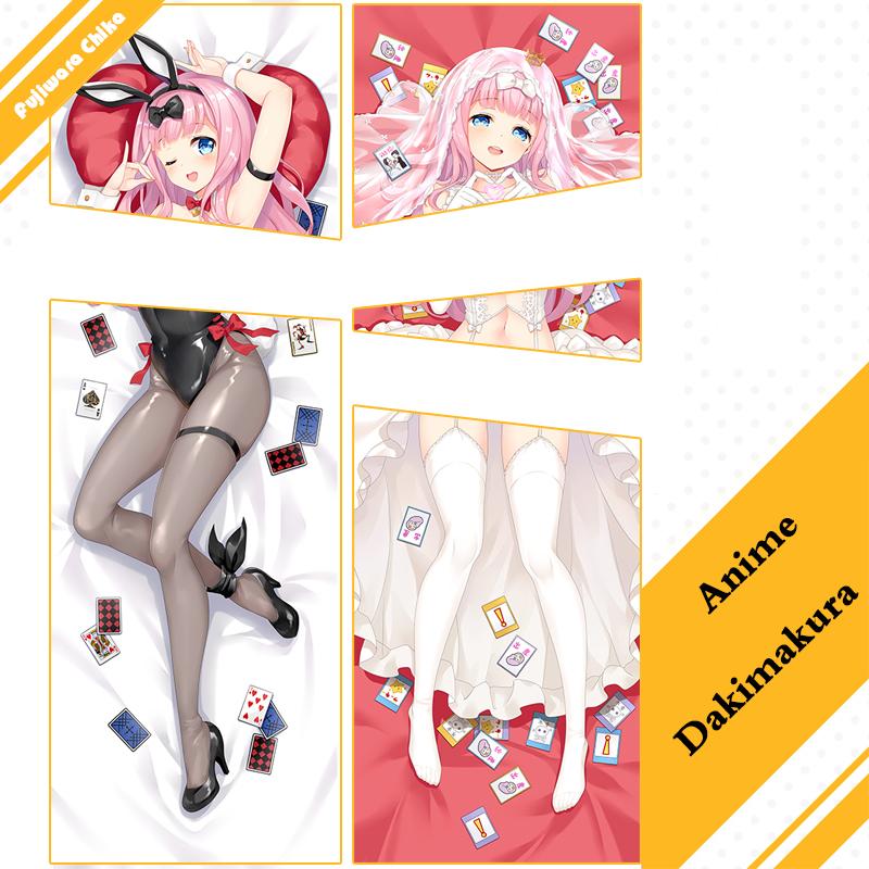 Pillow Case Anime Kaguya Sama Love Is War Fujiwara Chika Dakimakura Hugging Body Pillowcase Throw Bedding Cover Collection
Pillow Case Anime Kaguya Sama Love Is War Fujiwara Chika Dakimakura Hugging Body Pillowcase Throw Bedding Cover Collection