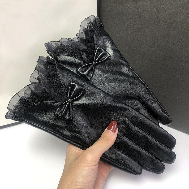 Women 's Leather Gloves Autumn And Winter Warm Korean -Style Cute Bow Cycling Cold Protection Touch Screen Five Fingers
Women 's Leather Gloves Autumn And Winter Warm Korean -Style Cute Bow Cycling Cold Protection Touch Screen Five Fingers