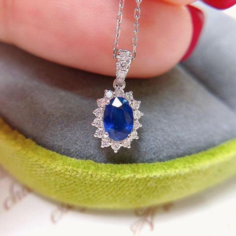 Pendant Necklaces Huitan Dainty Blue Cubic Zirconia Necklace Wedding Ceremony Party Luxury Accessories For Women Fancy Gift Trendy Jewelry, Silver
Pendant Necklaces Huitan Dainty Blue Cubic Zirconia Necklace Wedding Ceremony Party Luxury Accessories For Women Fancy Gift Trendy Jewelry, Silver