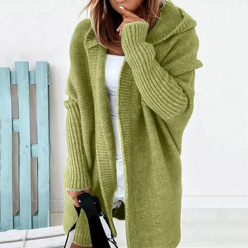 Women' Knits & Tees Fashion Cardigan Sweater For Women Hooded Solid Colors Open Front Batwing Long Sleeve Knitted Coat Outwear Pull Femme#3, Black
Women' Knits & Tees Fashion Cardigan Sweater For Women Hooded Solid Colors Open Front Batwing Long Sleeve Knitted Coat Outwear Pull Femme#3, Black