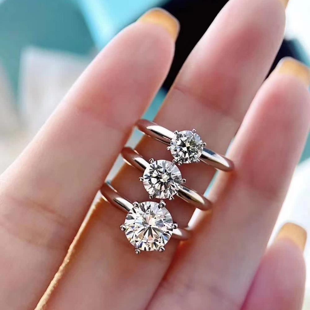 Ring 0.5ct-3ct D Color Moissanite Commitment Rings For Women Adjustable Real Silver 18K White Gold Fine Jewelry
Ring 0.5ct-3ct D Color Moissanite Commitment Rings For Women Adjustable Real Silver 18K White Gold Fine Jewelry