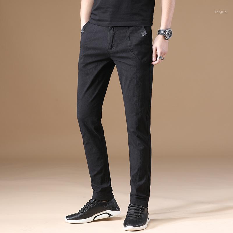 Men's Pants 2021 Summer Casual Korean Version Of The Trend Handsome Stretch Slim Straight Youth Trousers
Men's Pants 2021 Summer Casual Korean Version Of The Trend Handsome Stretch Slim Straight Youth Trousers