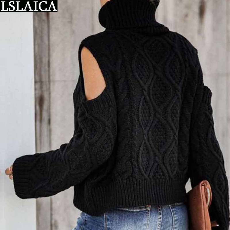 Women Sweaters and Pullovers Solid Color Turtleneck Long Sleeve Winter Autumn Womens Knitted Oversized Vintage Sweater 210520