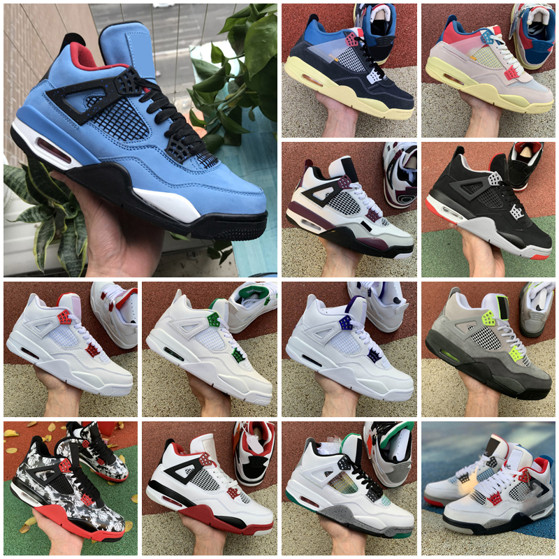 Top Quality Jumpman 4 4s Bred Splatter Outdoor Shoes University Blue Union noir Cactus Jack Starfish Black Cat Sail Trainers Sneakers Sports women men, As photo 23
Top Quality Jumpman 4 4s Bred Splatter Outdoor Shoes University Blue Union noir Cactus Jack Starfish Black Cat Sail Trainers Sneakers Sports women men, As photo 23