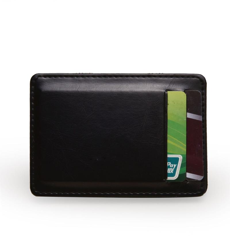 Free Shipping Compact Solid Color PU Leather Pouch Men - Thin Wallet Featuring An Elastic Band For Easy Carry Designer Bag Luxury Bag Tote Bag