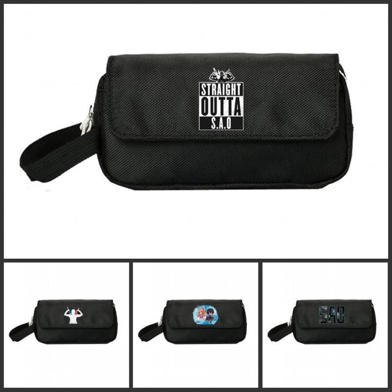 Sword Art Online Pencill Case Cosmetic Cases Makeup Bag Child Girls Double Zipper Pecill Handbag Purse Bags
Sword Art Online Pencill Case Cosmetic Cases Makeup Bag Child Girls Double Zipper Pecill Handbag Purse Bags