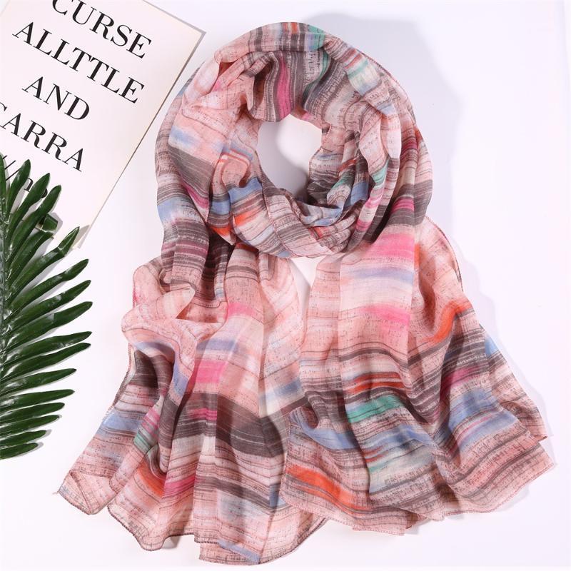 Scarves 2021 Stripe Print Shawls Long Soft Viscose Wrap Scarf Hijab 7 Color, Blue;gray
Scarves 2021 Stripe Print Shawls Long Soft Viscose Wrap Scarf Hijab 7 Color, Blue;gray