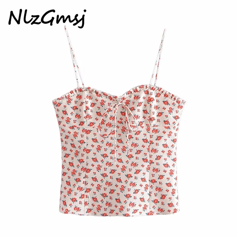 Women Blouse Slim Sleeveless Summer Shirts Camis Cute Small Flower Print Tank Top Elegant Elastic Tops 04 210628, As picture
Women Blouse Slim Sleeveless Summer Shirts Camis Cute Small Flower Print Tank Top Elegant Elastic Tops 04 210628, As picture