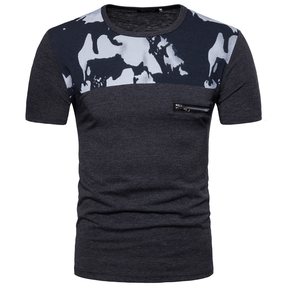 Men's T-Shirts Wholesale Spring and Summer European American Short-sleeved, Camouflage Stitching Decorative Pullover T-shirt 81 X0, White
Men's T-Shirts Wholesale Spring and Summer European American Short-sleeved, Camouflage Stitching Decorative Pullover T-shirt 81 X0, White