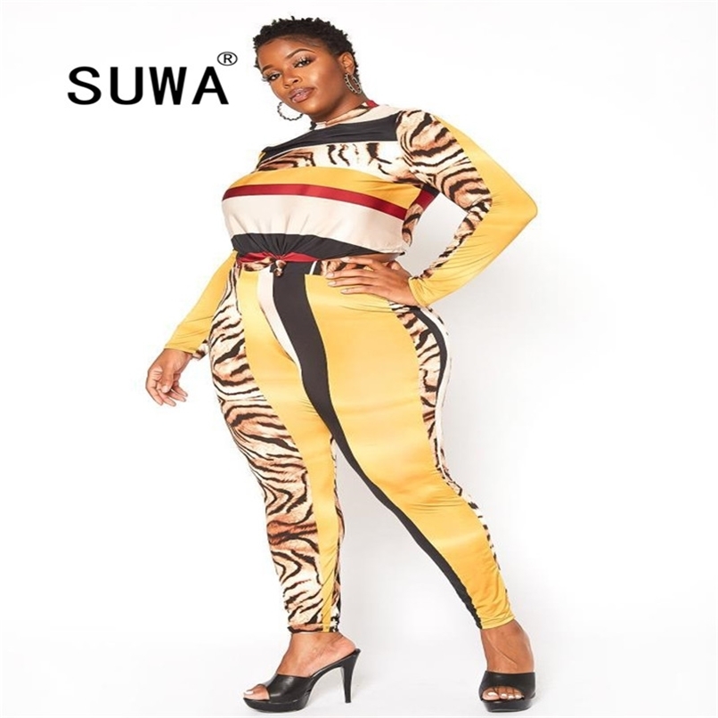 Leopard Office Two Piece Outfits For Women Matching Sets Long Sleeve Top Tunic Skinny Pants Wholesale Plus Size Clothing 210525, Yellow
Leopard Office Two Piece Outfits For Women Matching Sets Long Sleeve Top Tunic Skinny Pants Wholesale Plus Size Clothing 210525, Yellow