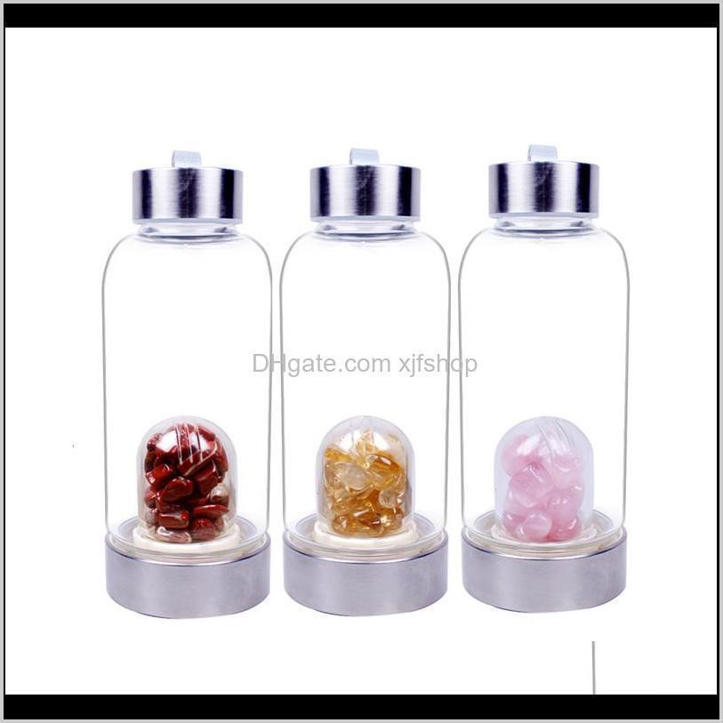 Hydration Gear And Camping Hiking Sports & Outdoors380Ml Natural Gemstone Quartz Crystal Glass Water Bottle Gravel Irregular Stone Healing I
Hydration Gear And Camping Hiking Sports & Outdoors380Ml Natural Gemstone Quartz Crystal Glass Water Bottle Gravel Irregular Stone Healing I