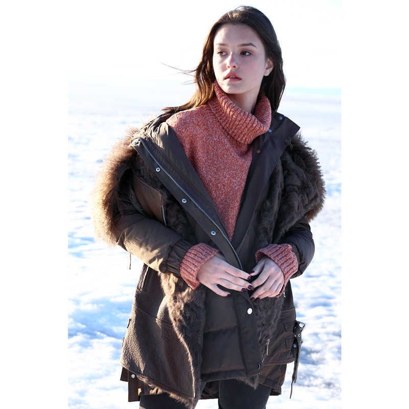 Turtleneck Pullover Sweater Winter Women Causal Solid Thick Loose Warm Female Knitted 11840245 210527