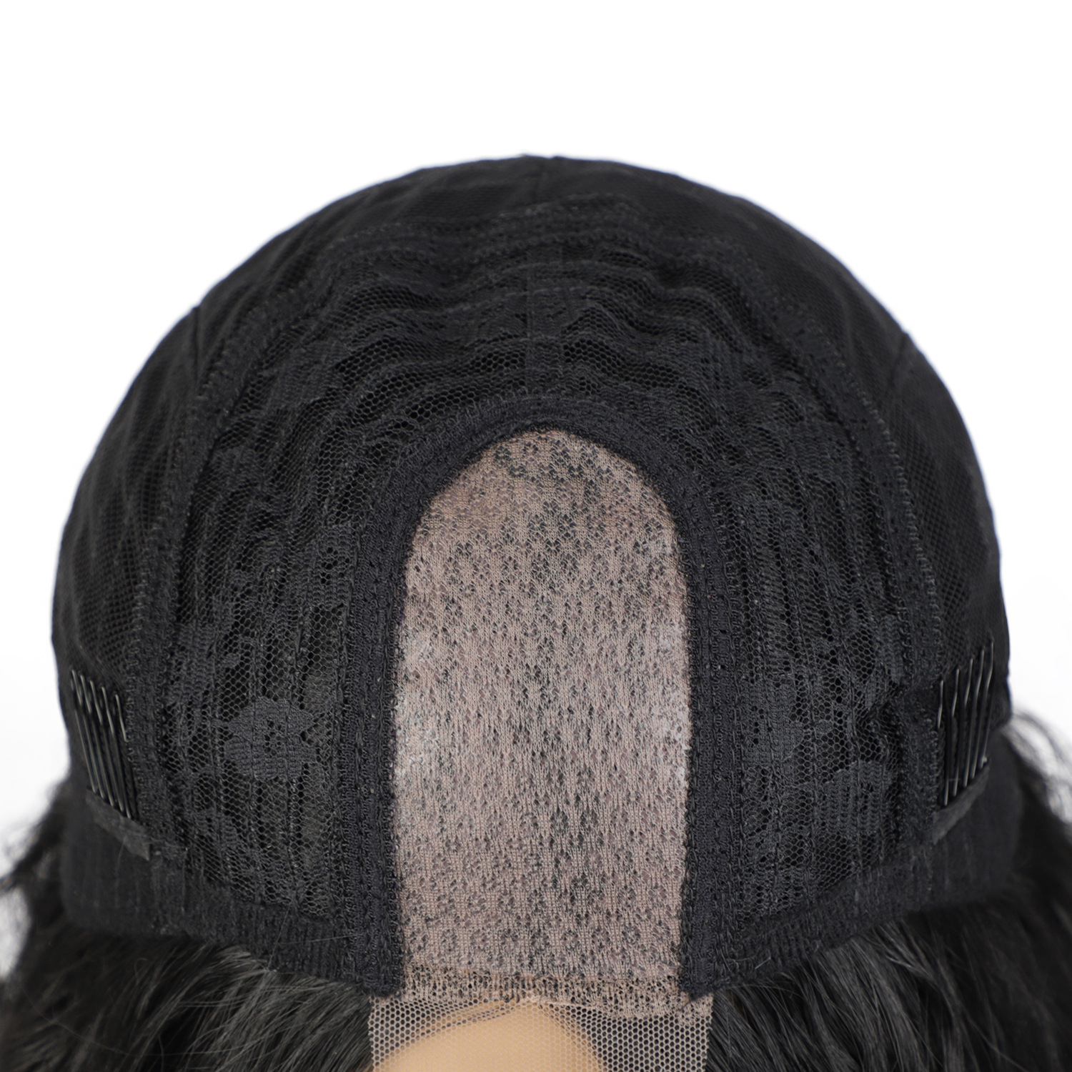 Big wave long curly hair wig 26 inch female synthetic front lace wigs headgear women wigs