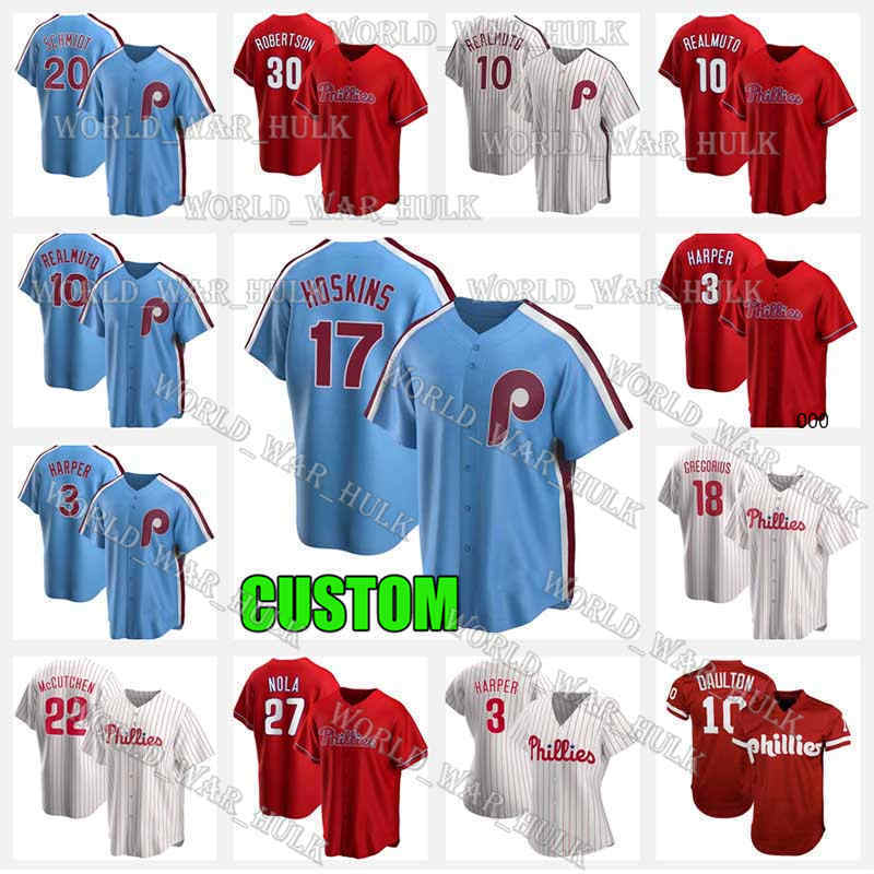 17 Rhys Hoskins Jersey 22 Andrew 27 Aaron Nola 10 JT Realmuto McCutchen Harper 20 Mike Schmidt Baseball Jerseys 3 Bryce Scott Kingery Men, Blue;black
17 Rhys Hoskins Jersey 22 Andrew 27 Aaron Nola 10 JT Realmuto McCutchen Harper 20 Mike Schmidt Baseball Jerseys 3 Bryce Scott Kingery Men, Blue;black