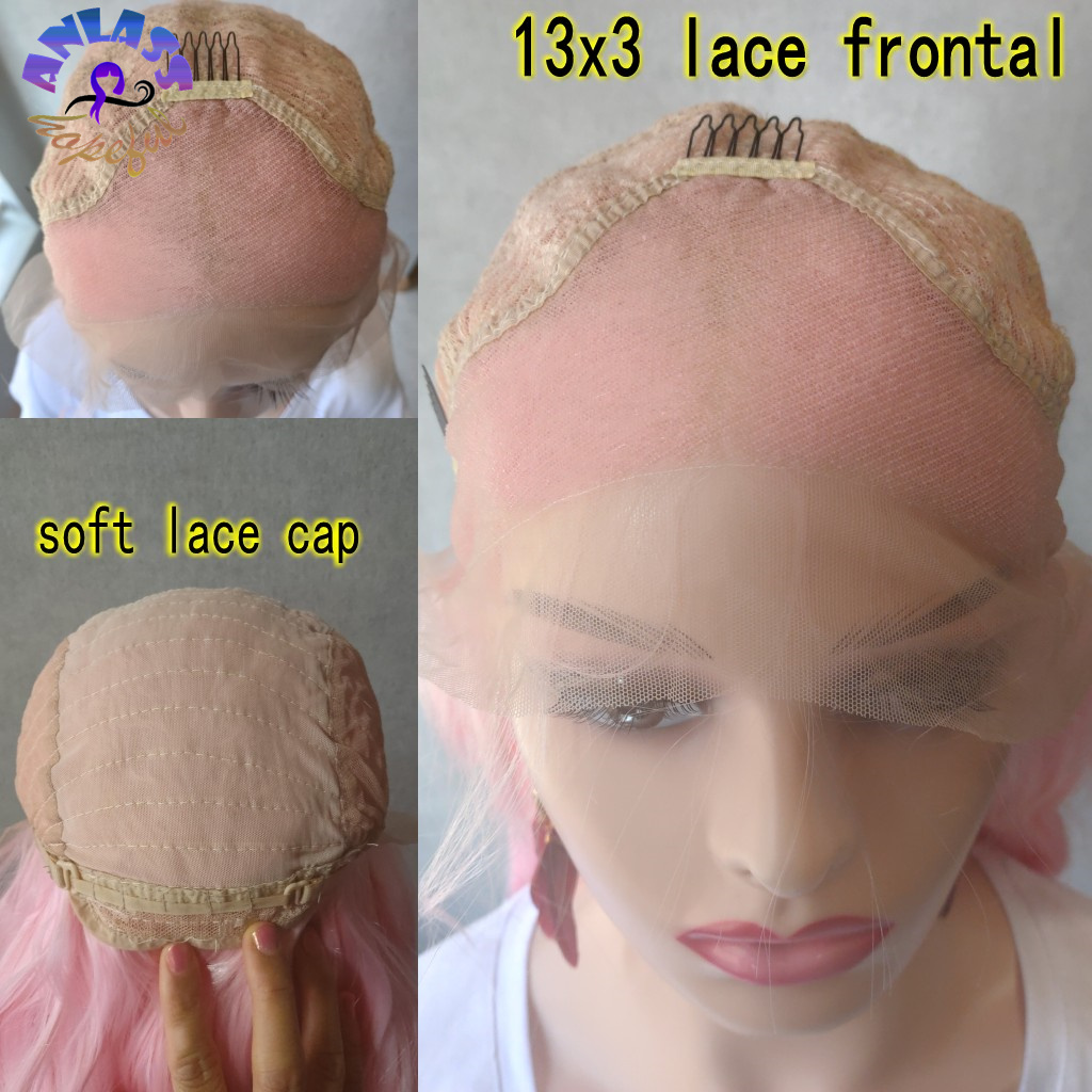 Free shipping Ginger Orange Body Wave Lace Front Human Hair Wig with BabyHair 13x4 Wavy Synthetic Wigs Bleached Knots For Women