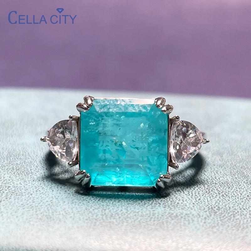 Cluster Rings Cellacity Trendy 925 Sterling Silver Ring For Charm Women With Square Shape Ruby Gemstones Siver Color Wedding Gift Size 6-10, Golden;silver
Cluster Rings Cellacity Trendy 925 Sterling Silver Ring For Charm Women With Square Shape Ruby Gemstones Siver Color Wedding Gift Size 6-10, Golden;silver